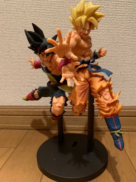 ドラゴンボール とよたろうが描いてみた!!親子かめはめ波 悟空 バーダック フィギュア