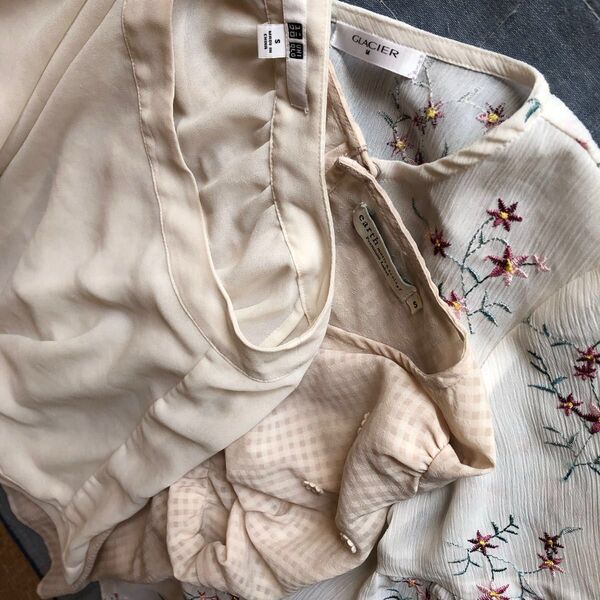 半袖 S M レディース カットソー トップス 夏 透け感 3着 乾きやすい 軽量 毛玉にならない セット まとめ売り ブラウス