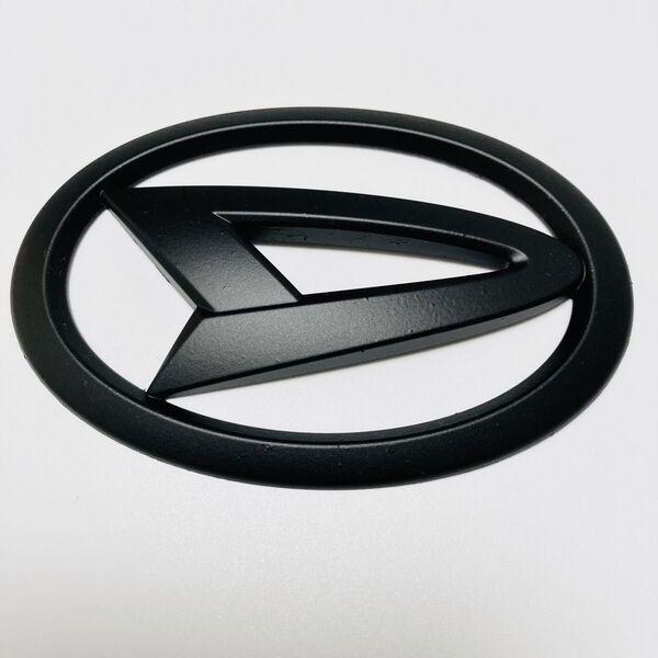 純正 エンブレム DAIHATSU emblem オーナメント 艶消し マットブラック カスタム リア フロント custom