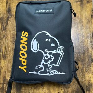 PEANUTS スヌーピー リュック 黒 新品未使用品