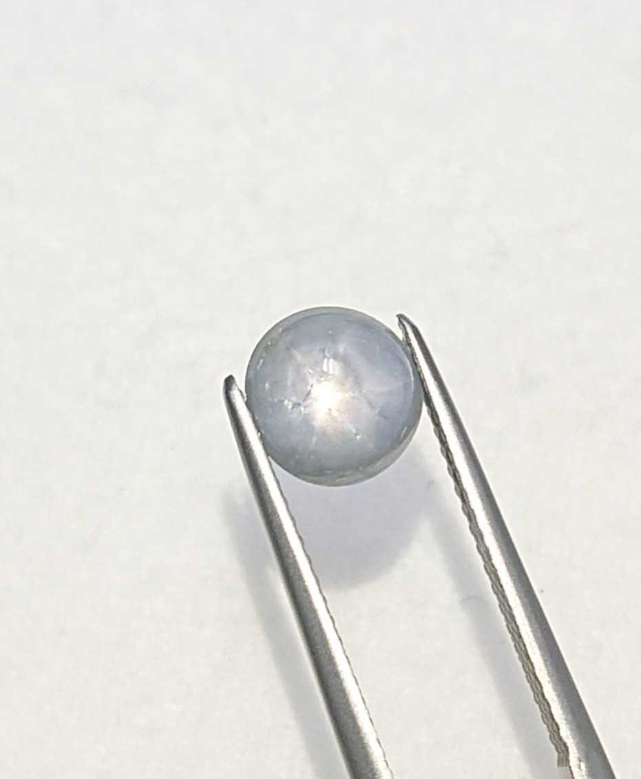 スターサファイア ブルー 6.19ct ルース 佐藤貿易 Fancygems 材料