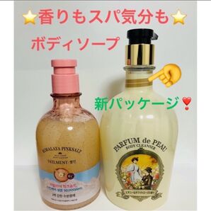2本 ヴェールメント ボディソープ ヒマラヤピンク&ホワイトローズ 香りもスパ気分も オンザボディ エフエムジー&ミッション