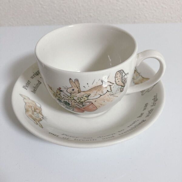 【最終値下げ!】ウェッジウッド ピーターラビット カップアンドソーサー WEDGWOOD コーヒーカップ ティーカップ