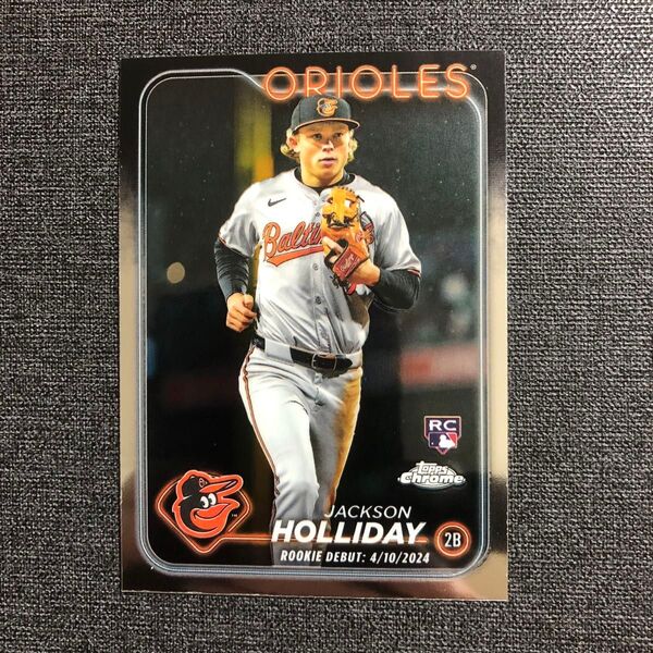 2024 Topps Chrome #2B Jackson Holliday RC ルーキーカード