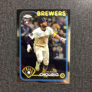 2024 Topps Chrome Jackson Chourio RC ルーキーカード
