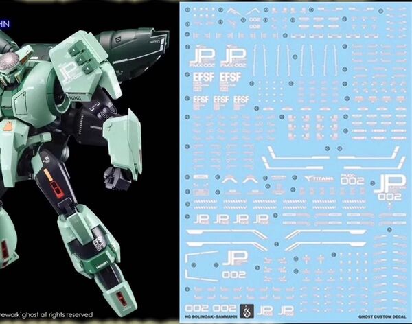 HG 1/144 PMX-002 ボリノーク・サマーン用水転写式デカール