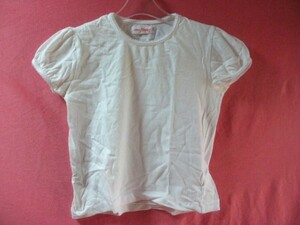ＵＳＥＤ キッズ mc sister インナーシャツ サイズ約１２０位 白系