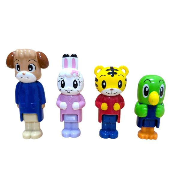 こどもチャレンジ しまじろう みみりん とりっぴー いぬこせんせい フィギュア 人形 ブロック セット