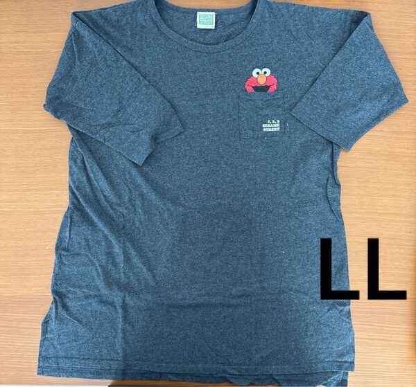 ロングTシャツ エルモ LL