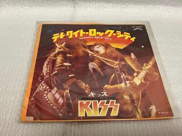 EP レコード キッス デトロイト・ロック・シティ