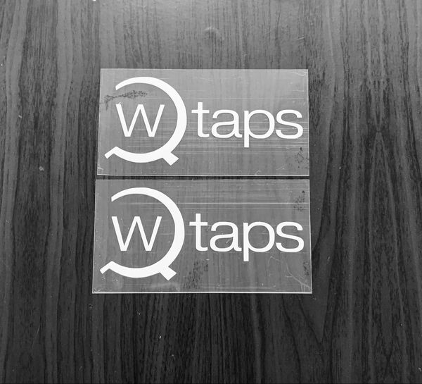 【アイロンプリントシート】w taps