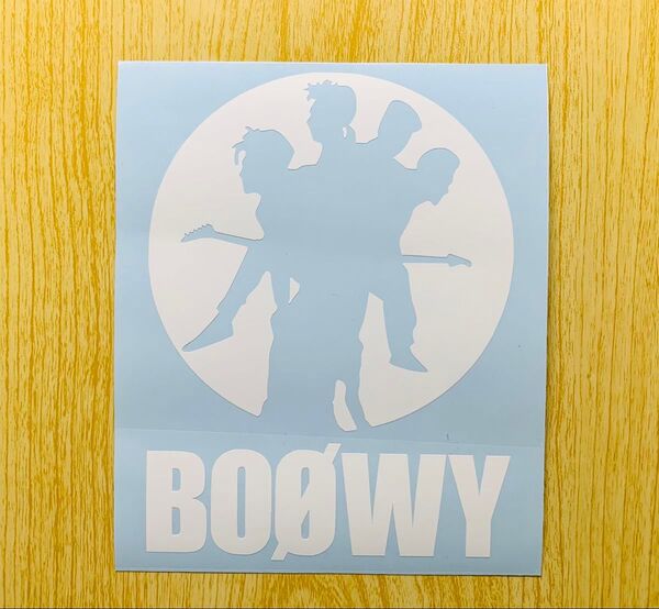 【カッティングステッカー】BOOWY