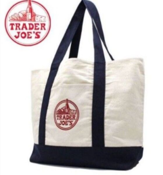 Trader Joe's トートバッグ キャンバストート エコバッグ