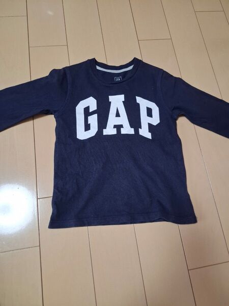 GAP ネイビー ロゴTシャツ 4歳用