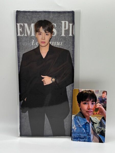 BTS J-hope 両面ミニスローガンとトレカSet 値下げ