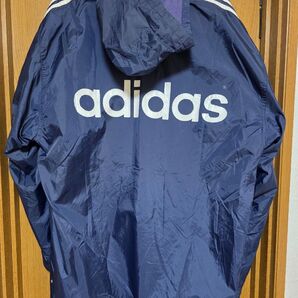 adidas ウィンドブレーカー ネイビー ワールドタグ F180 ビンテージ 年代物
