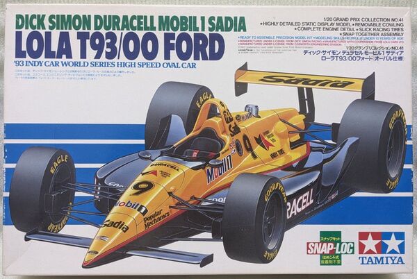 タミヤ ディック・サイモンデュラセルモービル1 サディアローラT93/00フォード(オーバル仕様)