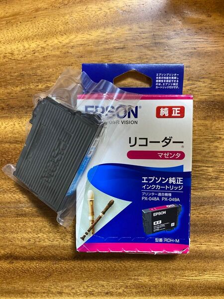 エプソン 純正 インクカートリッジ リコーダー マゼンタ RDH-M 未使用