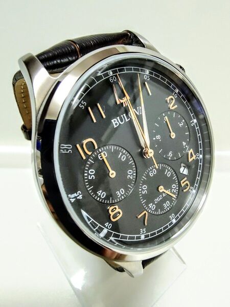 未使用品 BULOVA ブローバプレシジョニストアイコン 96B356