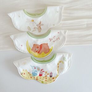 スタイ まんまるスタイ 360度 くま アニマル 可愛い sweet dream よだれかけ