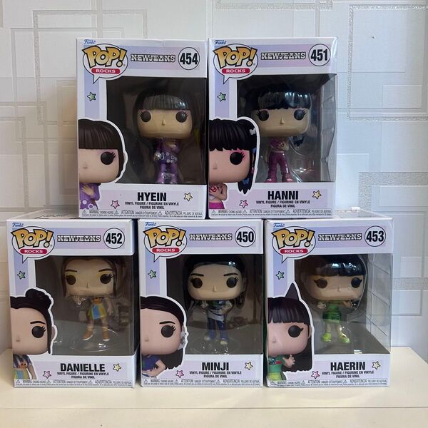 NewJeans Funko Pop! 5個セット