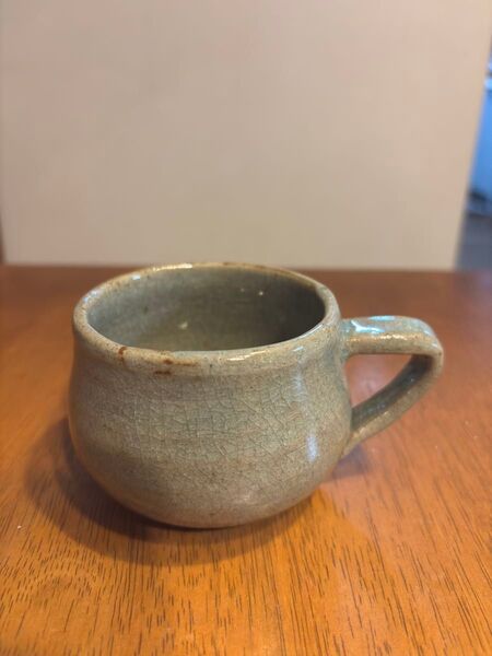 手作り小さめのマグカップ