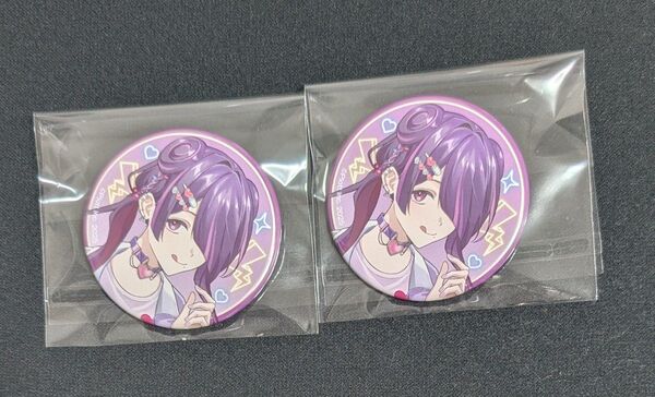 混血のカレコレ 缶バッジ ヨーメイ ローソン限定 2個