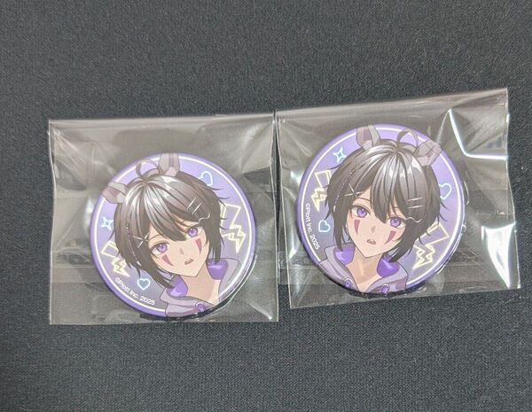 混血のカレコレ アヌビス 缶バッジ ランダム ローソン 2個