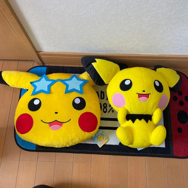 美品 ポケモン ピカチュウ ピチュウ ぬいぐるみ セット
