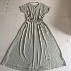 titivate Vネック ロングワンピース