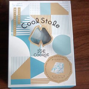 エレコム クールストール 接触冷感 暑さ対策グッズ アイスコーデ ターコイズブルー×イエローオーカー HCC-S21BU