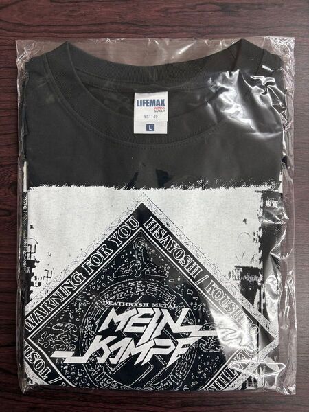 新品/Tシャツ★MEIN KAMPF★Lサイズ★black マインカンプ 黒