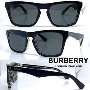 Burberry バーバリー サングラス BE4434F B4434-F 4121/87 ブラック/バーバリーチェック