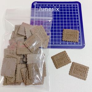 30個 デコパーツ チョコ クッキー フェイクスイーツ