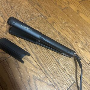 CRONViK アルガンオイルフラットアイロン AFI8223-25BKH ヘアアイロン