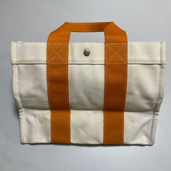 エルメス トートバッグ HERMES キャンバス ボラボラPM ハンドバッグ