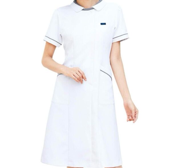 白衣 ワンピース 2枚セット Lサイズ