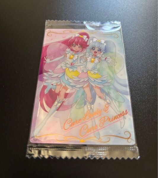 プリキュアカードウエハース11 No.4 / SR / キュアラブリー&キュアプリンセス