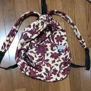 ROXY 巾着バッグ リュック