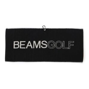 BEAMS GOLF / カラビナ付き 今治 ロゴ フェイスタオル
