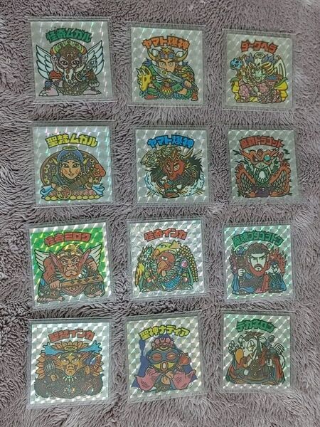 旧ビックリマン アイス 13弾14弾ヘッドフルコンプ