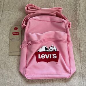 Levi’s Levis リーバイス PEANUTS SNOOPY スヌーピー ボディバッグ ショルダーバッグ