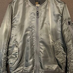 ALPHA INDUSTRIES/TA0414-059 L-2B フライトジャケット VINTAGE GRAY