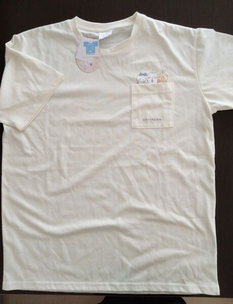 ちいかわ 胸ポケット Tシャツ Lサイズ