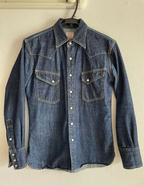 ★THE FLAT HEAD フラットヘッド デニムシャツ 7001サイズ38★