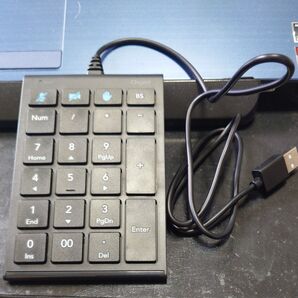 Digio2 有線 USBテンキーボード Zoom対応割当キー付 TNK-SU239BK ブラック