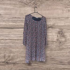 3can4on花柄ワンピース Мサイズ 裏地つき