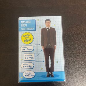 男性ブランコ 平井まさあき 身体測定カード