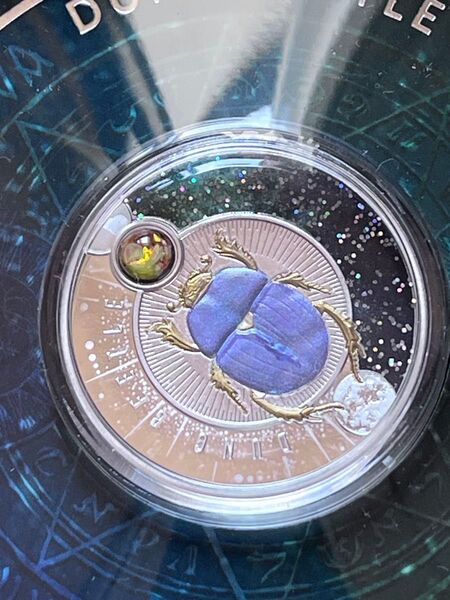 2023年 ニウエ スカラベコイン 1ドルSilver .999