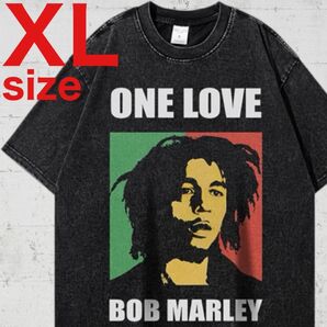 ボブマーリー BOBMARLEY レゲエ ラップ 半袖 Tシャツ ブラック XL